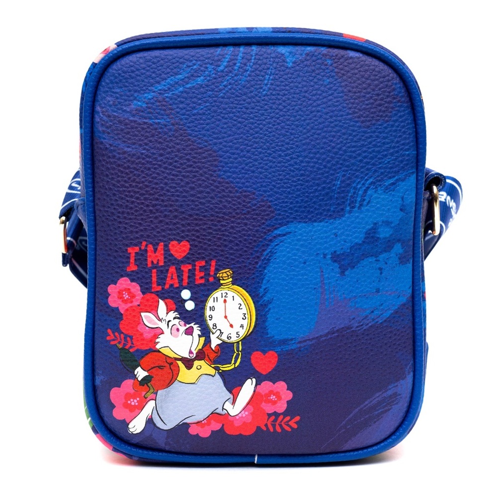 Disney Floral Blue Crossbody Bag - Picture 5 of 6